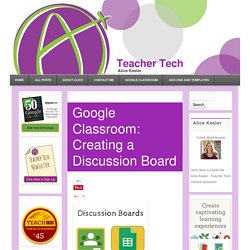 Creating a Discussion Board