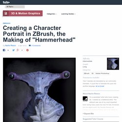 Creating a Character Portrait in ZBrush, the Making of “Hammerhead”
