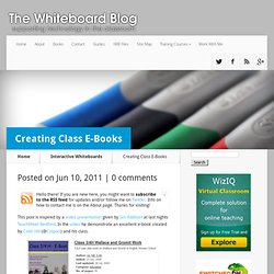 Creating Class E-Books