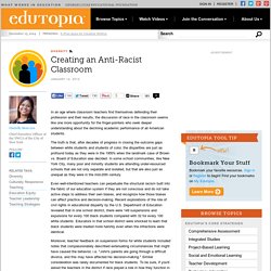 Creating an Anti-Racist Classroom