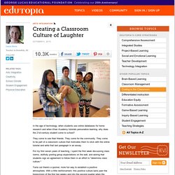 Creating a Classroom Culture of Laughter