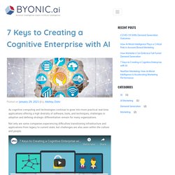 7 Keys to Creating a Cognitive Enterprise with AI - Byonic