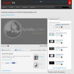 Learn Illustrator CS5 - Creating complex art with the Shape Builder tool