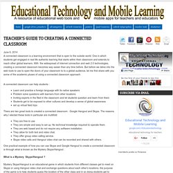 Teacher's Guide to Creating A Connected Classroom