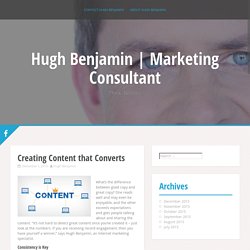 Creating Content That Converts