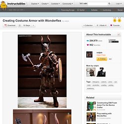 Creating Costume Armor with Wonderflex