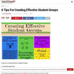 6 Tips For Creating Effective Student Groups