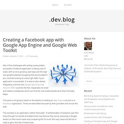 Creating a Facebook app with Google App Engine and Google Web Toolkit (GWT)