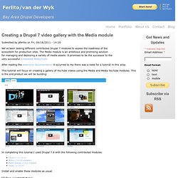 Creating a Drupal 7 video gallery with the Media module