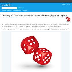 Creating 3D Dice from Scratch in Adobe Illustrator (Super In-Depth!)