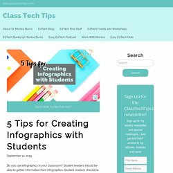 5 Tips for Creating Infographics with Students