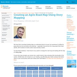 Creating an Agile Road Map Using Story Mapping