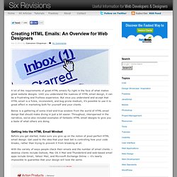 Creating HTML Emails : An Overview for Web Designers
