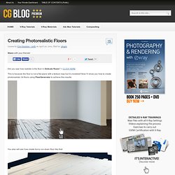 Creating Photorealistic Floors