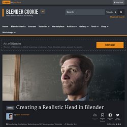 Creating a Realistic Head in Blender