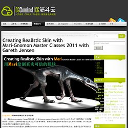 Creating Realistic Skin with Mari-Gnomon Master Classes 2011 with Gareth Jensen