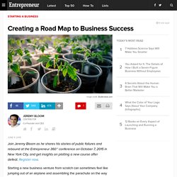 Creating a Road Map to Business Success
