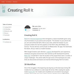 Creating Roll It