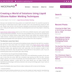 Creating a World of Solutions Using Liquid Silicone Rubber Molding Techniques