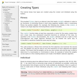 Creating Types — DEAP 1.1.0 documentation