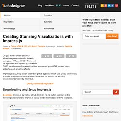 Creating Stunning Visualizations With Impress.js