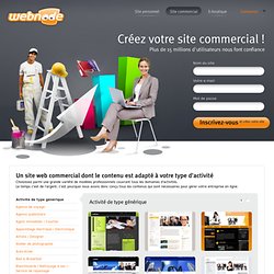 Web commercial - Webnode