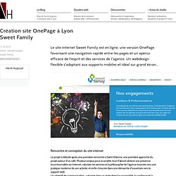 Création de site Onepage à Lyon