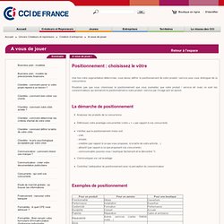 Création d'entreprise - CCI.fr