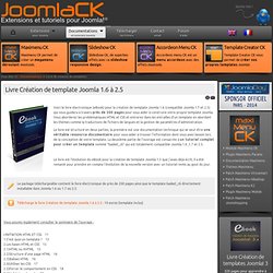 Livre Création de template Joomla 1.6 à 2.5