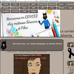 Mon nouveau blog : les créations pédagogiques de maîtresse Séverine