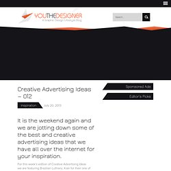 Creative Advertising Ideas — 012