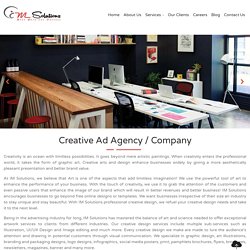 Creative Ad Agency/Company in Bangalore, India