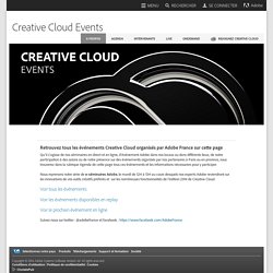 Creative Cloud Events