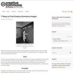 7 Ways to Find Creative Commons Images