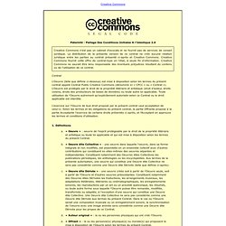 Creative Commons Code juridique