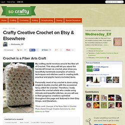 Crafty Creative Crochet on Etsy & Elsewhere