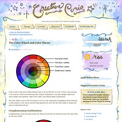 Creative Curio » The Color Wheel and Color Theory