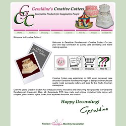Creative Cutters - Cake Decorating Supplies and Cake Decorating Classes Toronto
