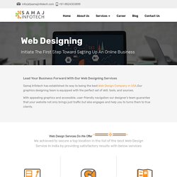 Creative and Custom Web Designing Services India, USA