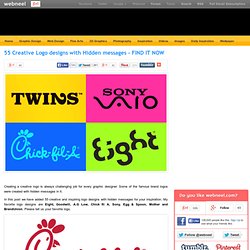 55 Creative Logo designs with Hidden messages - FIND IT NOW