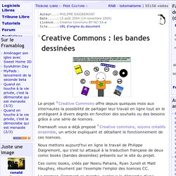 Creative Commons : les bandes dessinées - Free Culture - Framasoft