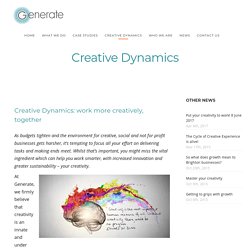 Creative Dynamics - Generate