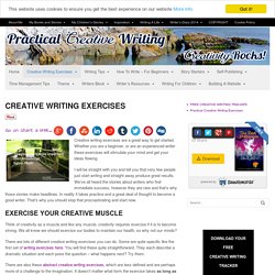 Creative Writing Exercises - set your imagination free.