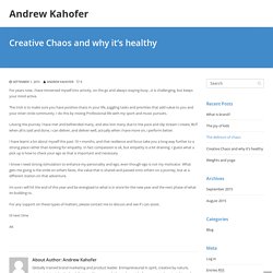 Creative Chaos and Why it’s Healthy - Andrew Kahofer