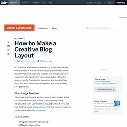 How to Make a Creative Blog Layout