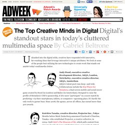 The Top Creative Minds in Digital