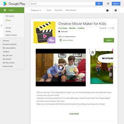 Creative Movie Maker for Kids - Apps on Google Play