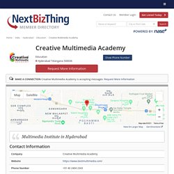 Creative Multimedia Academy - Education