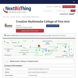 Creative Multimedia College of Fine Arts - Education