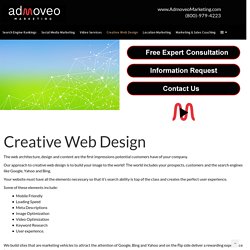 Creative Web Design Portfolios, web design services company Pittsburgh
